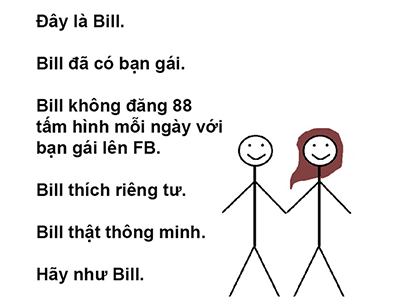 Trào lưu "Hãy như Bill" đã dạy bạn những bài học "sống ảo" nào?