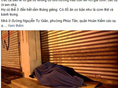 Ấm lòng người phụ nữ dành trọn căn nhà 2 tầng giữa phố Hà Nội cho người vô gia cư ở đón Tết