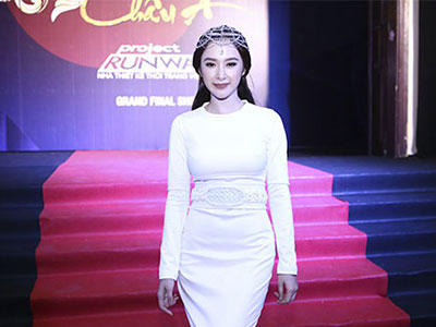 Angela Phương Trinh hóa nữ thần tại chung kết Project Runway