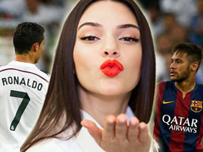 Neymar cướp người tình trong mộng của Ronaldo