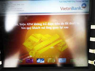 Hàng loạt ATM nghỉ Tết sớm