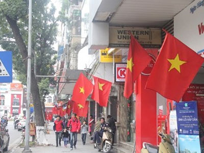 Hà Nội rực rỡ kỷ niệm 86 năm ngày thành lập Đảng (3/2/1930-3/2/2016)