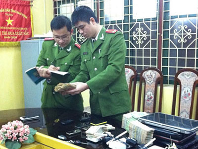 Triệt phá đường dây cá độ hàng trăm tỷ đồng ở Nam Định