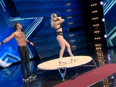 Thót tim với màn biểu diễn trượt patin tại "Georgia Got Talent"