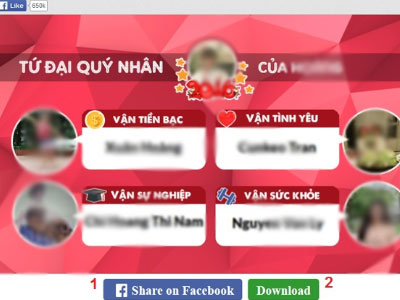3 trò bói vui trên Facebook đón Tết Bính Thân