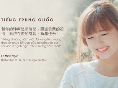 Du học sinh chúc Tết bằng 9 thứ tiếng trên thế giới