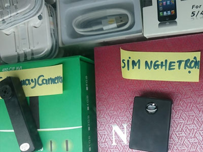 Thiết bị "gián điệp" bày bán tràn lan ở chợ vùng biên