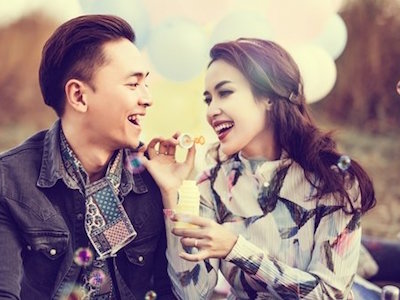 "Cặp đôi ngôn tình" Tú Vi - Văn Anh đẹp tuyệt trong bộ ảnh Valentine