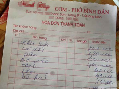 Vô địch chặt chém: Đĩa dưa chua 100 ngàn đồng