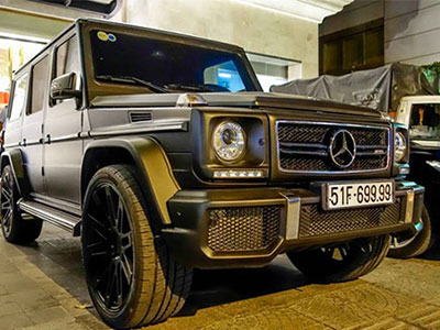 "Vua địa hình" G63 AMG biển đẹp giá 7 tỷ ở Sài Gòn