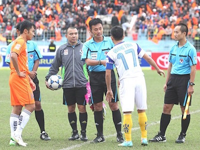 100% trọng tài đủ thể lực làm nhiệm vụ tại V-League 2016