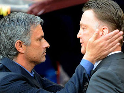 Mourinho có thể thay Van Gaal trước đại chiến Man Utd - Arsenal