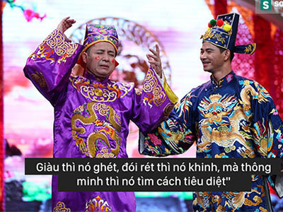 Những khoảnh khắc hài hước và thâm thúy của Táo Quân 2016