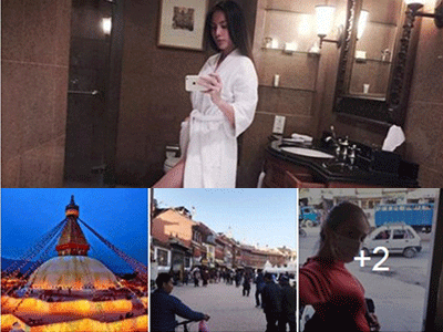Thủy Tiên bị "ném đá" vì khoe ảnh trong nhà tắm khi hành hương về đất Phật