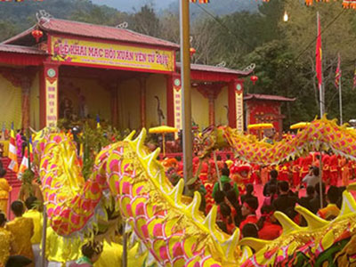 Chùm ảnh tưng bừng khai Hội xuân Yên Tử 2016