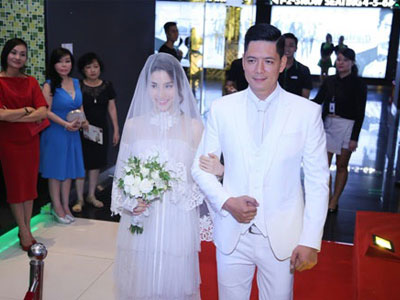 Diễm My 9X rạng rỡ trong ngày "cưới" Bình Minh