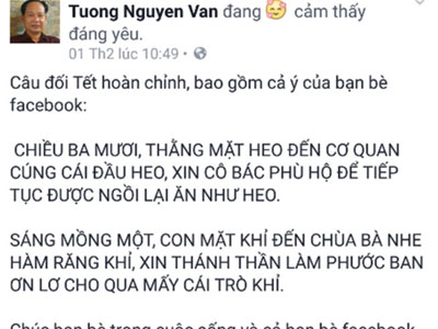 Giám đốc bệnh viện tố bị bác sĩ xúc phạm trên Facebook