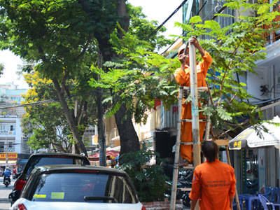 Hai đường bị cấm dừng xe sau tin nhắn gửi ông Đinh La Thăng