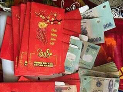 Khoe 20 triệu lì xì, mẹ Việt được trầm trồ:" Lãi thế"