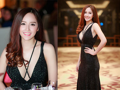 Mai Phương Thúy quá nóng bỏng đi phát lì xì đầu năm