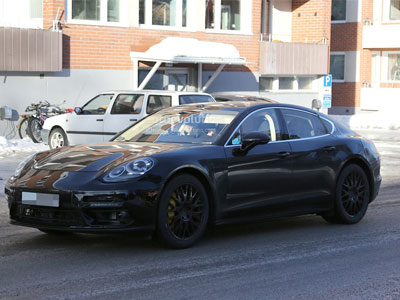 Porsche Panamera 2017 xuất đầu lộ diện