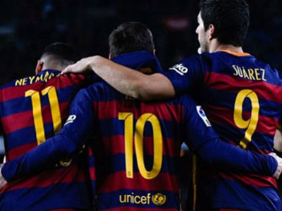 Barca tới Emirates: Mãnh lực khủng khiếp "M-S-N"