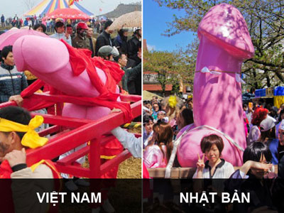 Lễ hội rước “của quý”: Việt Nam không bắt chước Nhật Bản