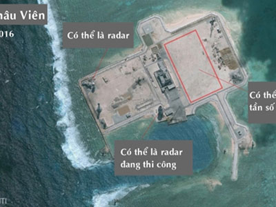 Trung Quốc bị nghi đặt radar tần số cao tại Trường Sa