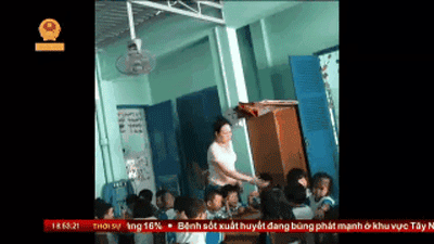 Bức xúc với clip giáo viên mầm non tát, dùng muỗng inox đánh vào đầu trẻ