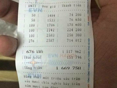 Hóa đơn tiền điện tháng 2 lại tăng bất thường: Ngành điện nói gì?