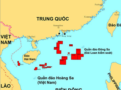 Trung Quốc gọi thầu thăm dò dầu khí gần Hoàng Sa