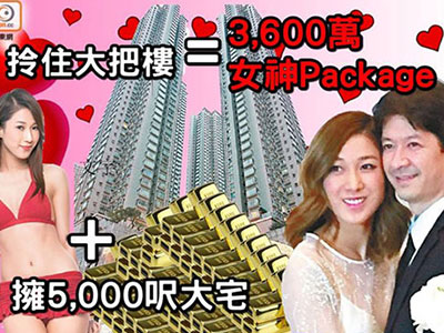 Chung Gia Hân đem 46 triệu USD của hồi môn về nhà chồng