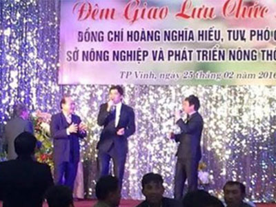 Giám đốc Sở NN&PTNT Nghệ An lên tiếng vụ tiệc mừng tân PGĐ