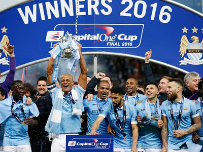 Man City hạ Liverpool sau loạt luân lưu, giành Cup Liên đoàn
