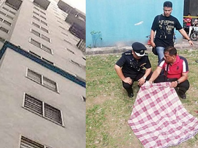Malaysia: Mẹ ném con mới sinh từ tầng 18 xuống đất