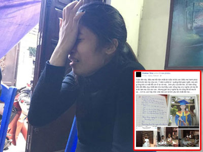 Status đau đớn của mẹ bé gái trong vụ tai nạn liên hoàn