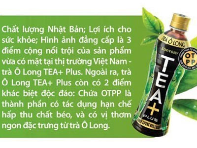 NTD có quyền đề nghị làm rõ quy trình sản xuất trà Ô long TEA + Plus