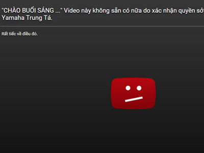 Cuộc thương lượng bản quyền với VTV sẽ phát trực tiếp trên Youtube