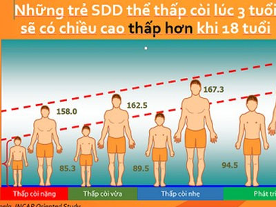 Người Việt thấp lùn do ăn mặn, thừa đạm, thiếu canxi