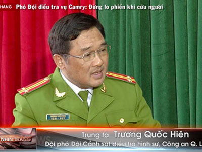 Phó Đội điều tra vụ Camry: Hành vi vô cảm là đáng lên án
