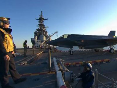 Mỹ độ thêm tính năng phanh gấp cho tiêm kích F-35