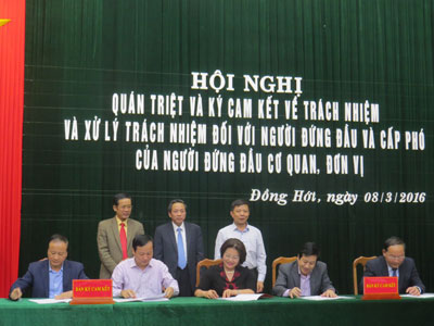 Người đứng đầu để đơn vị một năm hoạt động cầm chừng sẽ bị thay thế