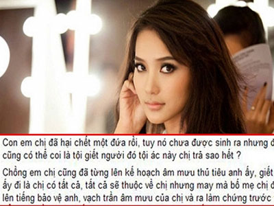Phan Như Thảo tiếp tục tố người bày mưu hại chết con, âm mưu thủ tiêu chồng cô