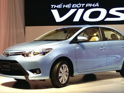 Toyota Vios liên tục mất ngôi tại thị trường Việt Nam