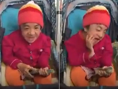 Clip: Cô bé ngồi xe lăn nói chuyện cực duyên khiến dân mạng đổ gục