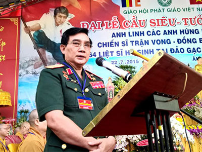 Tướng Lê Mã Lương: "Không hội đồng thẩm định nào thay thế được nhân chứng Gạc Ma"