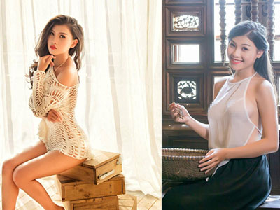Cô gái trong bộ ảnh "Cô lang y" với chiếc áo yếm mỏng tang gây xôn xao là ai?
