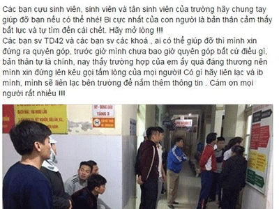 Cựu sinh viên đại học thể thao Bắc Ninh tự tử