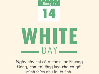 Không chỉ Valentine, ngày 14 tháng nào cũng đều có ý nghĩa