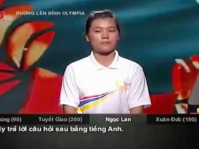 Đường lên đỉnh Olympia: Hỏi một đằng, trả lời một nẻo vẫn... đúng